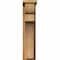 Ekena Millwork Yorktown Rough Sawn Corbel w/Backplate, Western Red Cedar, 6"W x 14"D x 26"H COR06X14X26YOR01RWR - alternate 2